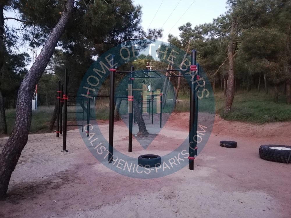 Calisthenics park in El Molar, Comunidad de Madrid, 28723, España
