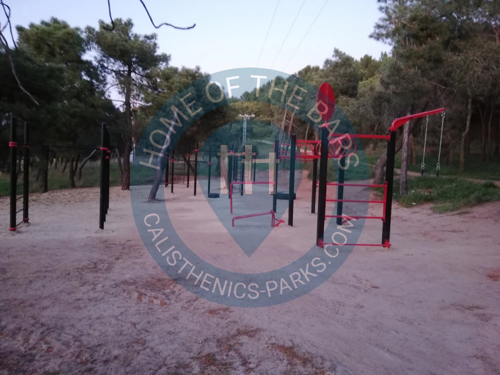 Calisthenics park in El Molar, Comunidad de Madrid, 28723, España