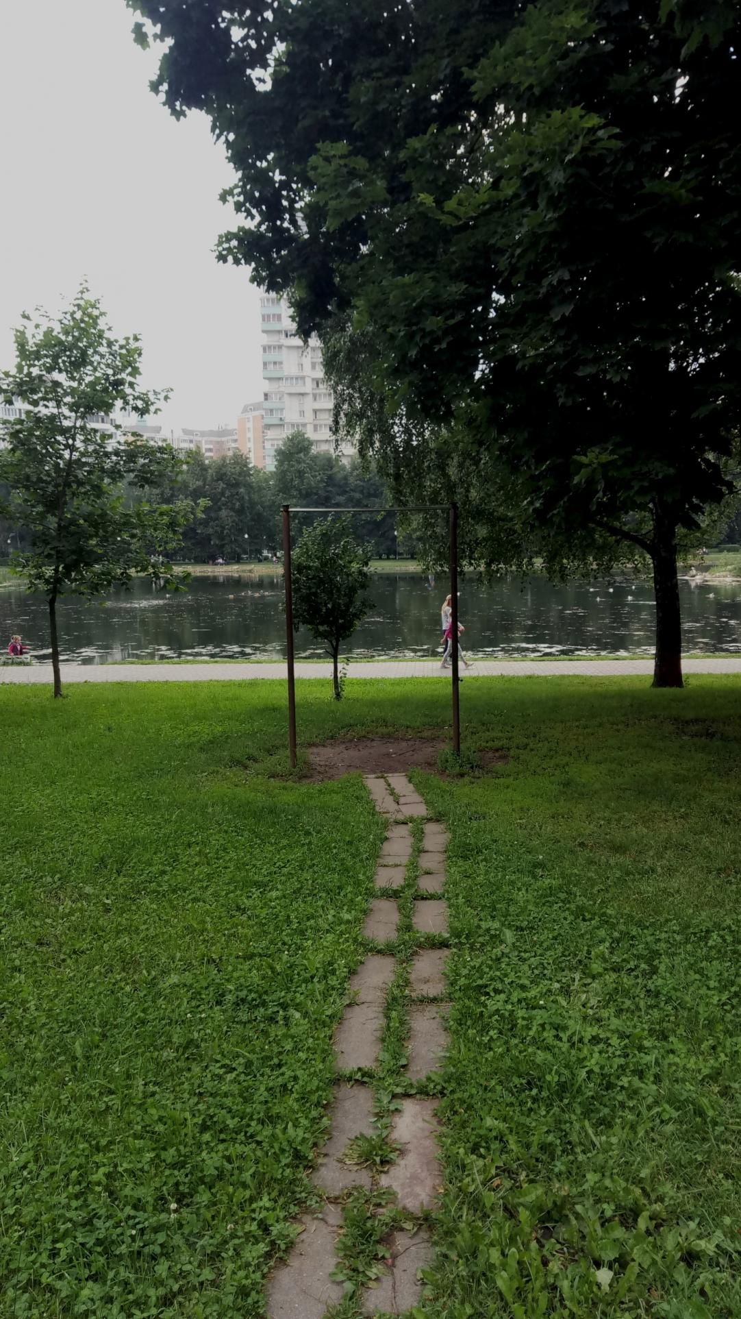 Calisthenics park in Церковь Матроны Московской в Дмитровском, 14А, улица Софьи Ковалевской, Дмитровский, Дмитровский район, Москва, Центральный федеральный округ, 127411, Россия