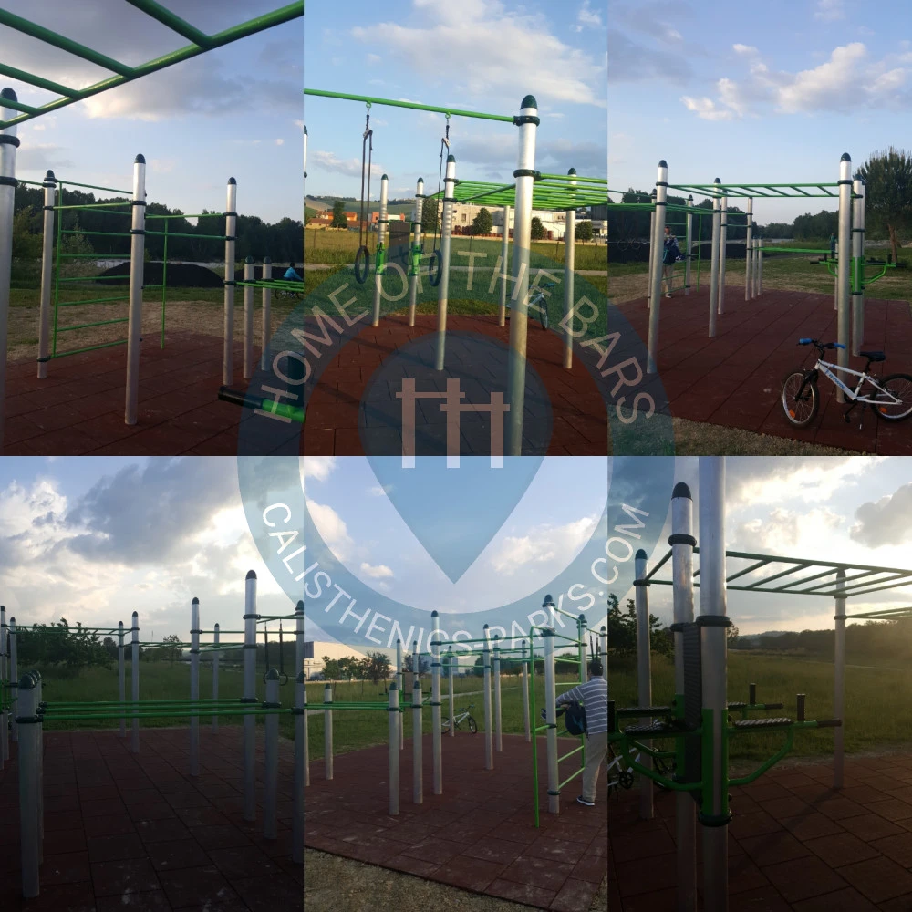 Fermo - Calisthenics Park - Via Giovanni Agnelli - Italy - Spot