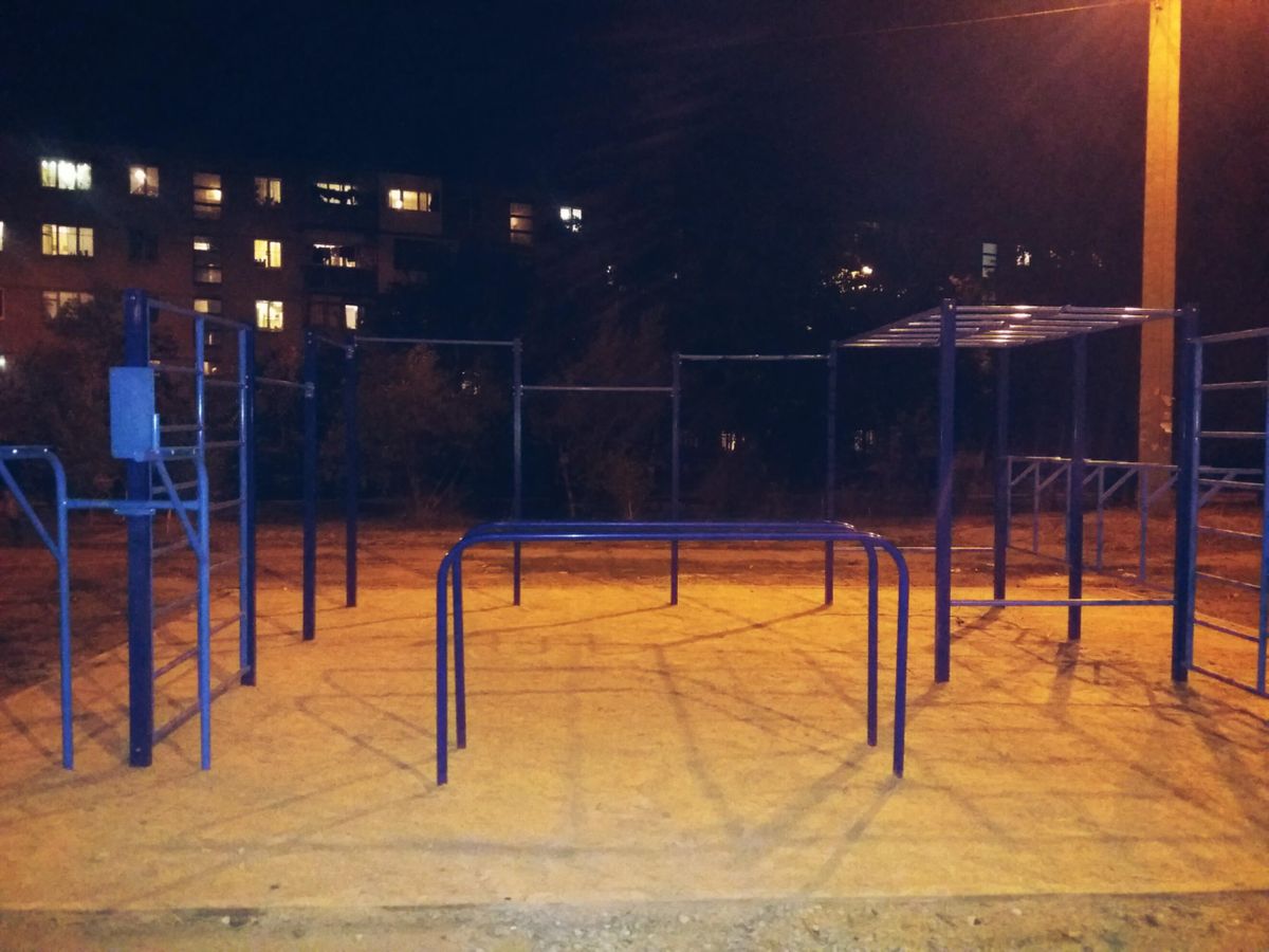 Outdoor Gym - Kharkiv - Kharkiv - Street Workout Park - Школа №119 - Ukraine - Spot