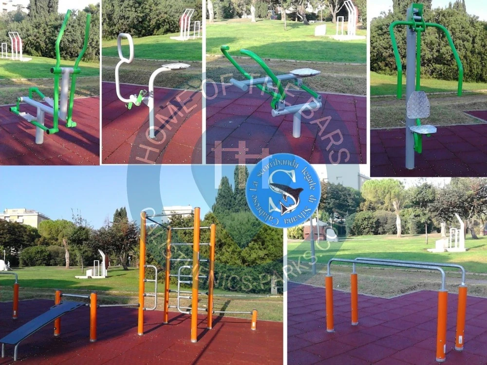 Workout Station - Bari - Attrezzi Kompan per calisthenics - Parco 2 Giugno - Italy - Spot
