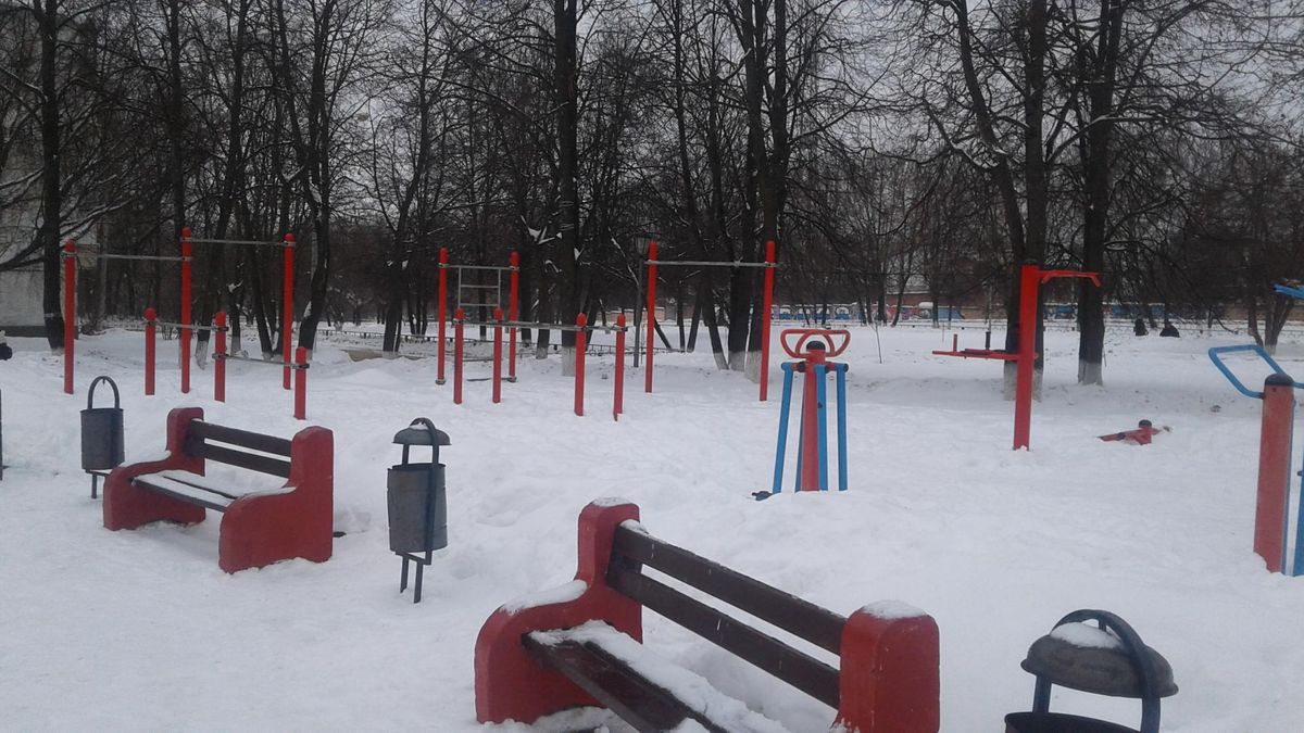 Outdoor Gym - Chekhov - Chekhov - Aire de Fitness - Улица Гагарина - Russia - Spot