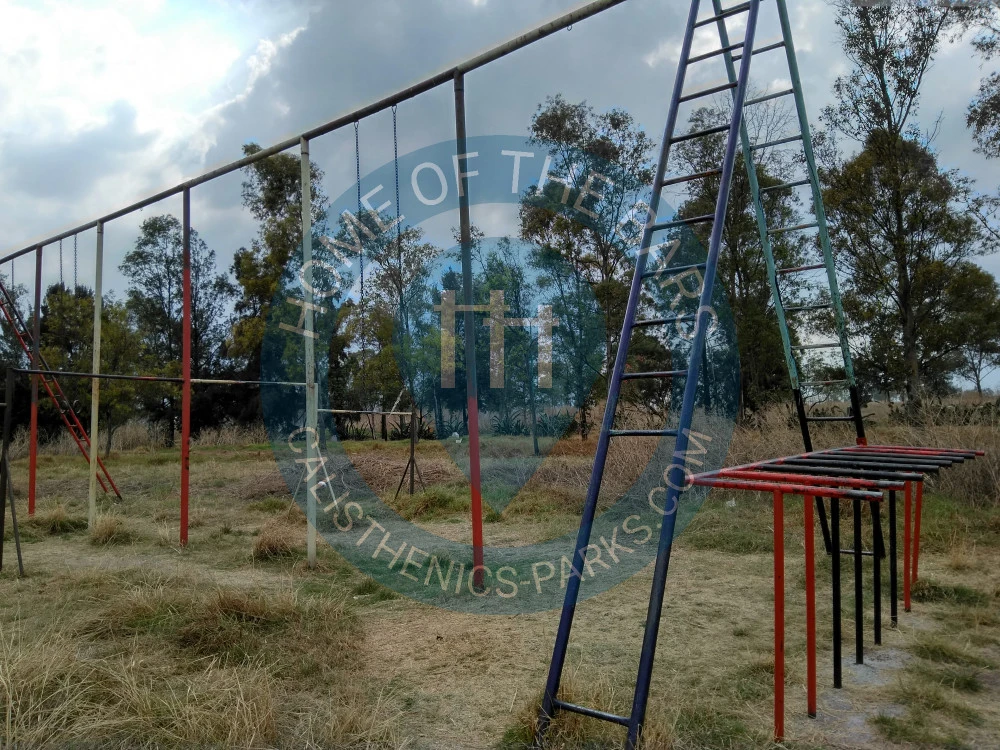Mexico City - Outdoor Exercise Gym - Parque Cuitláhuac - Mexico - Spot