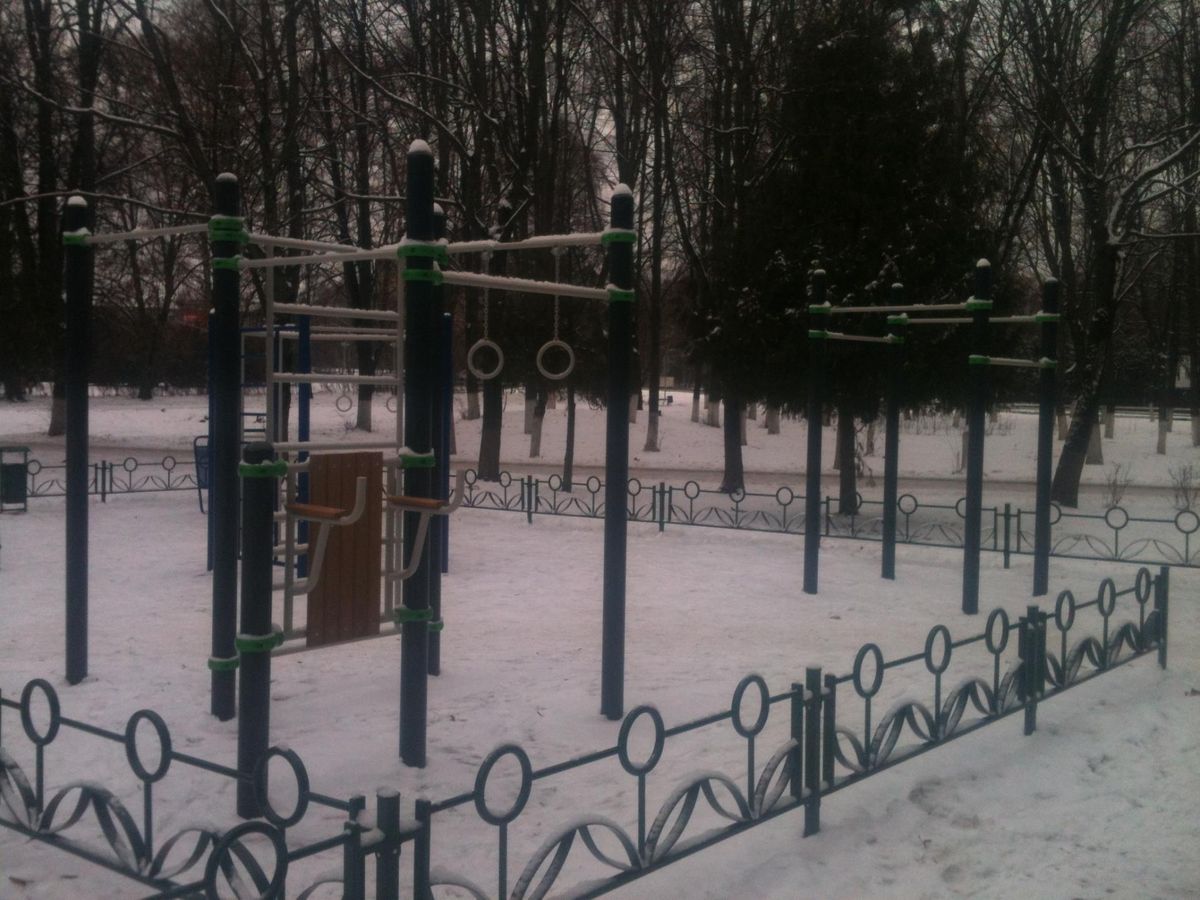 Outdoor Pull Up Bars - Korolev - Korolev - Outdoor Gym - Теннисные Корты  Вымпел - Russia - Spot