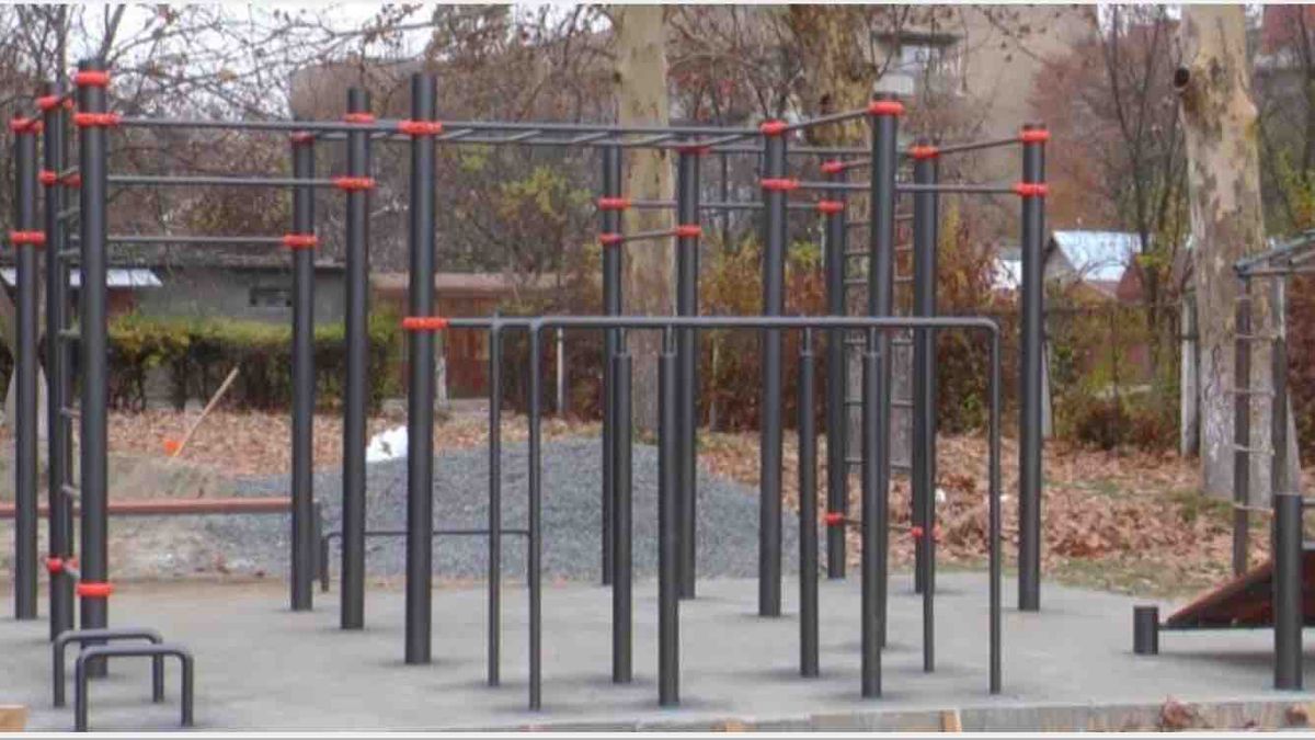 Outdoor Gym - Mukachevo - Mukachevo - Street Workout Park - Січ - Ukraine - Spot