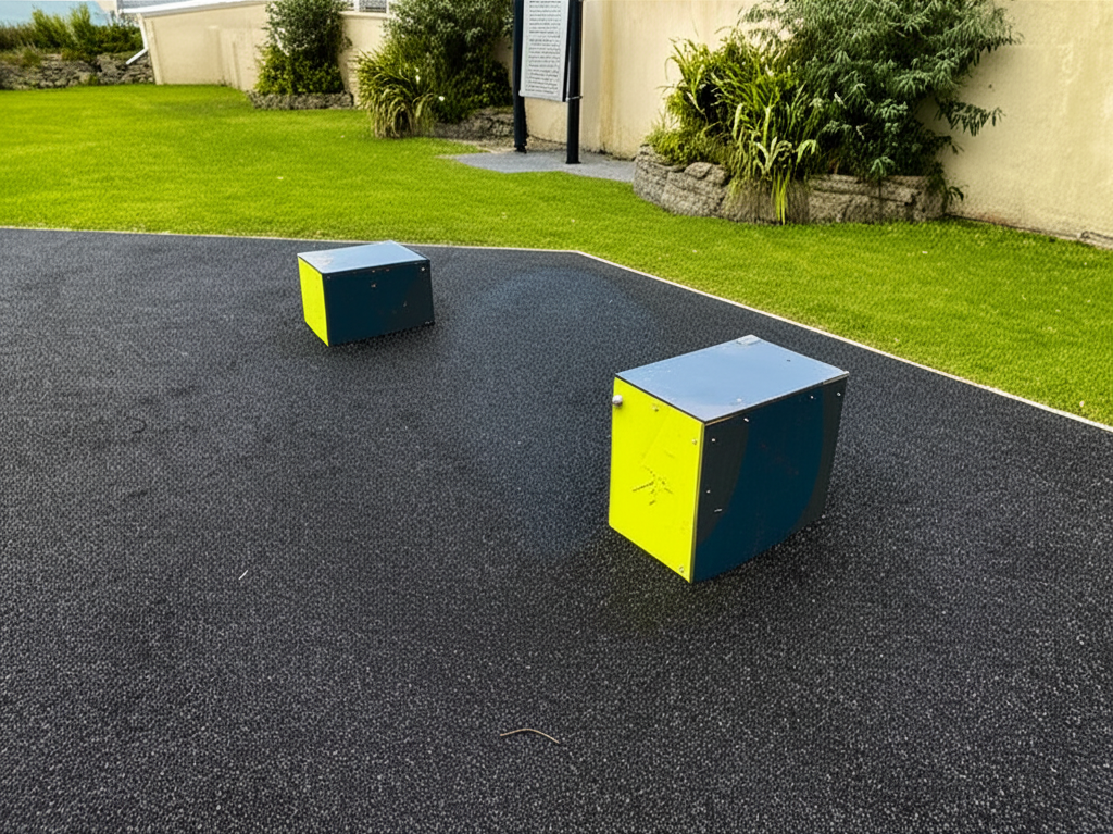 Calisthenics park in Killehenny ED, Listowel Municipal District, County Kerry, Munster, V31 XN40, Éire / Ireland