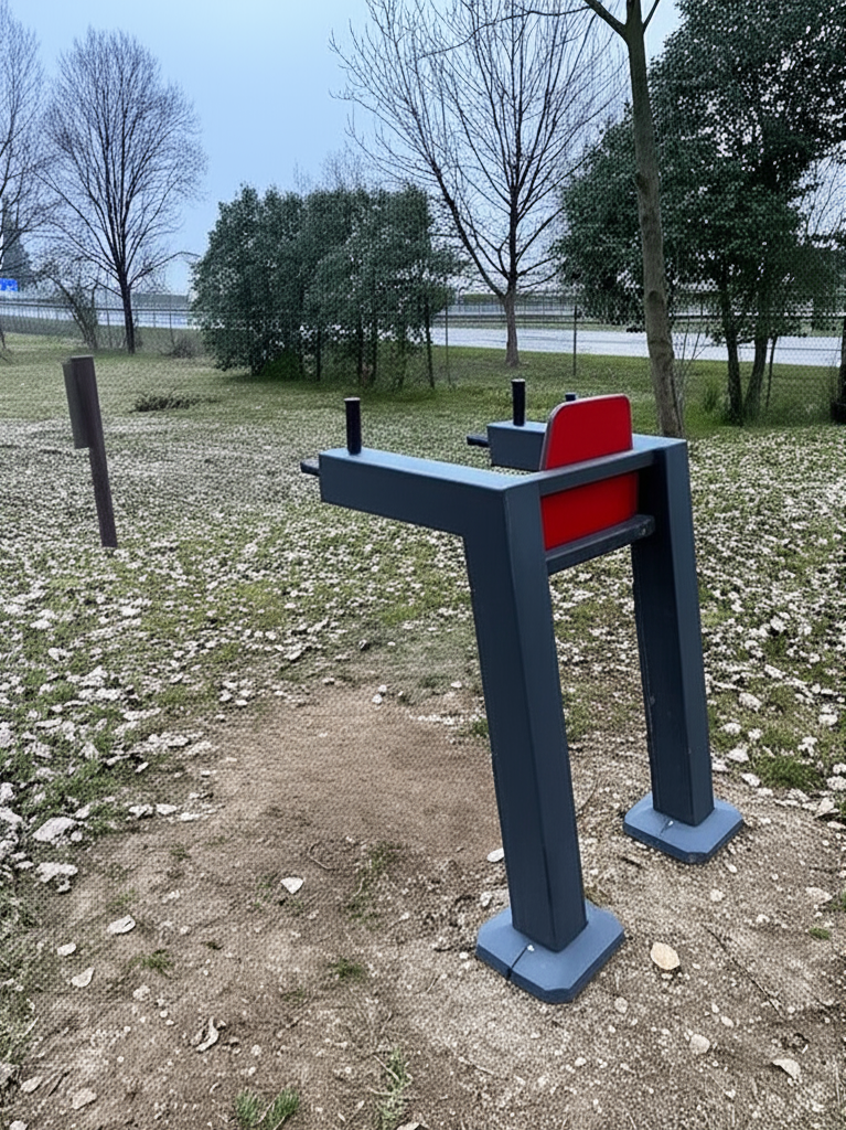 Calisthenics park in Parco al Ponte, SP104, Borc dai Cros, Salt, Povoletto, Udine, Friuli-Venezia Giulia, 33047, Italia