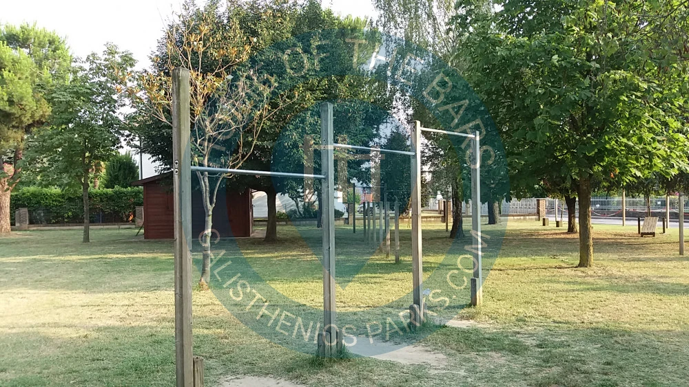 Calisthenics park in Bocciodromo Santa Lucia, Via Europa, Brésega, Ponso, Padova, Veneto, 35045, Italia