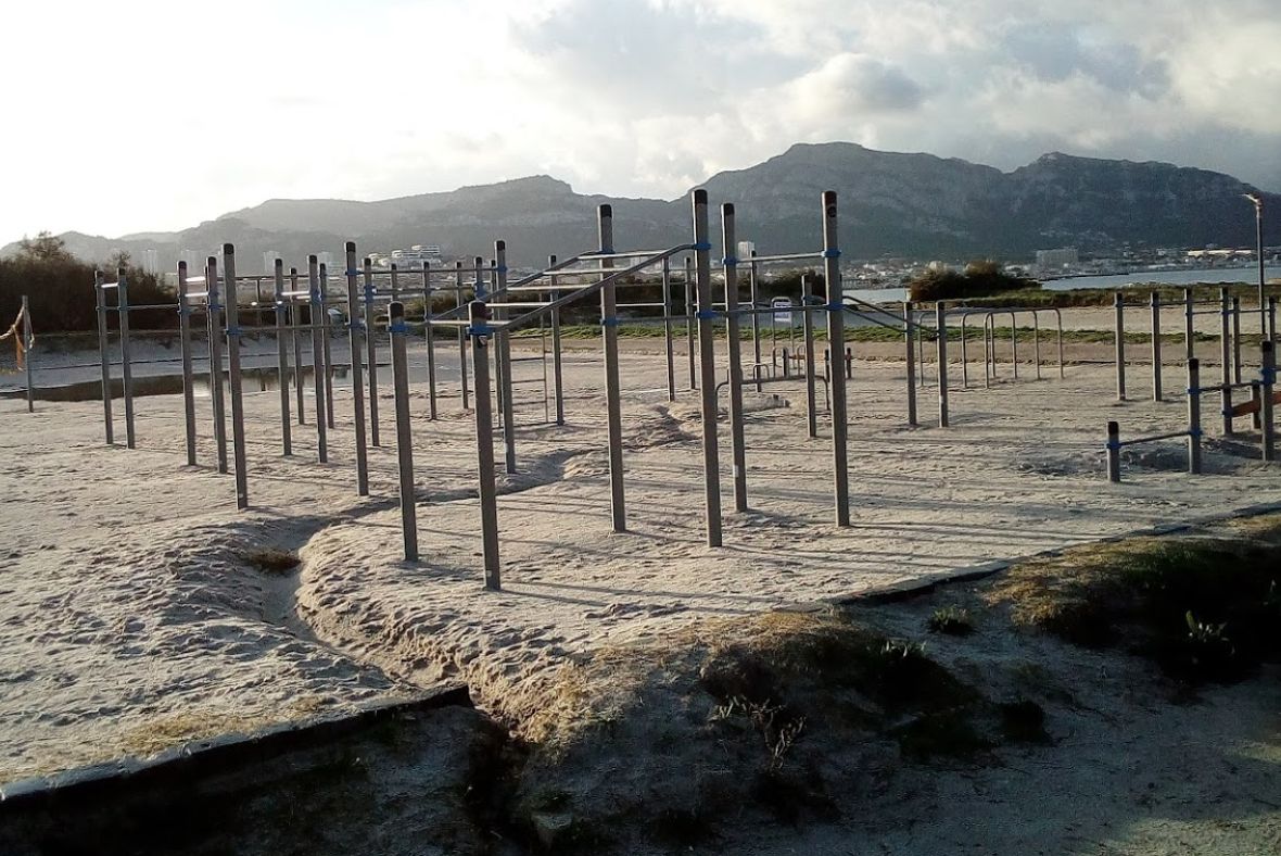 Marseille – Calisthenics Park  - Plage de David - France - Spot