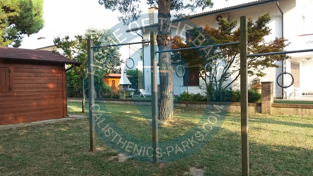 Calisthenics park in Bocciodromo Santa Lucia, Via Europa, Brésega, Ponso, Padova, Veneto, 35045, Italia