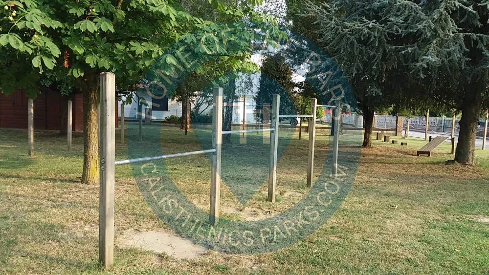 Calisthenics park in Bocciodromo Santa Lucia, Via Europa, Brésega, Ponso, Padova, Veneto, 35045, Italia