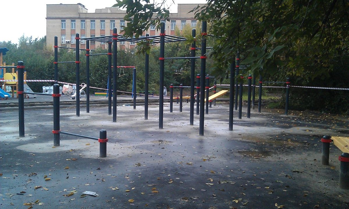 Moscow - Street Workout Park - Musmartik - Russia - Spot