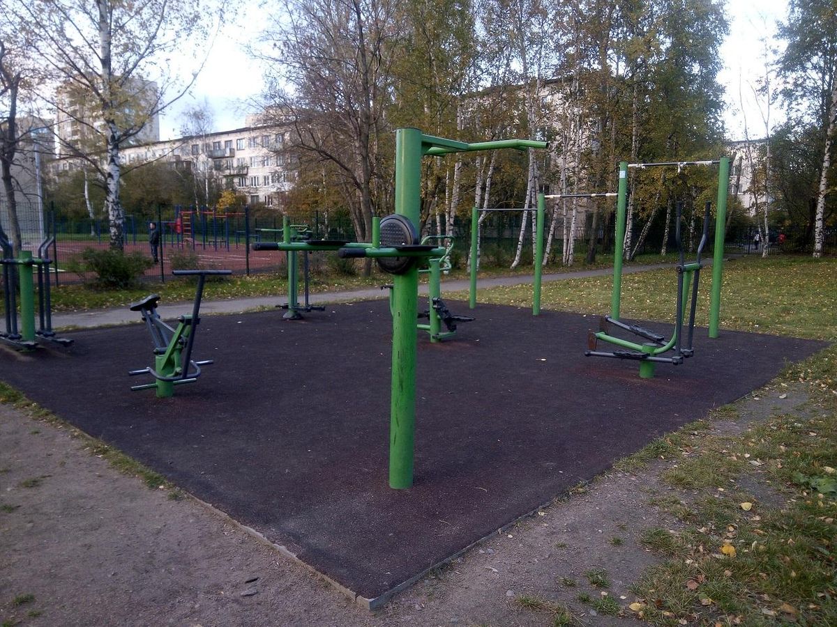 Outdoor Gym - Saint Petersburg - Saint Petersburg - Street Workout Park - Улица Евдокима Огнева - Russia - Spot