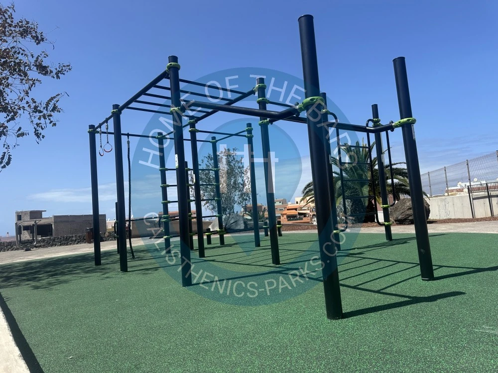 Calisthenics park in 
Address
                                    Rotonda Pescadora, 38683 Santiago del Teide, Santa Cruz de Tenerife, Spain
                            