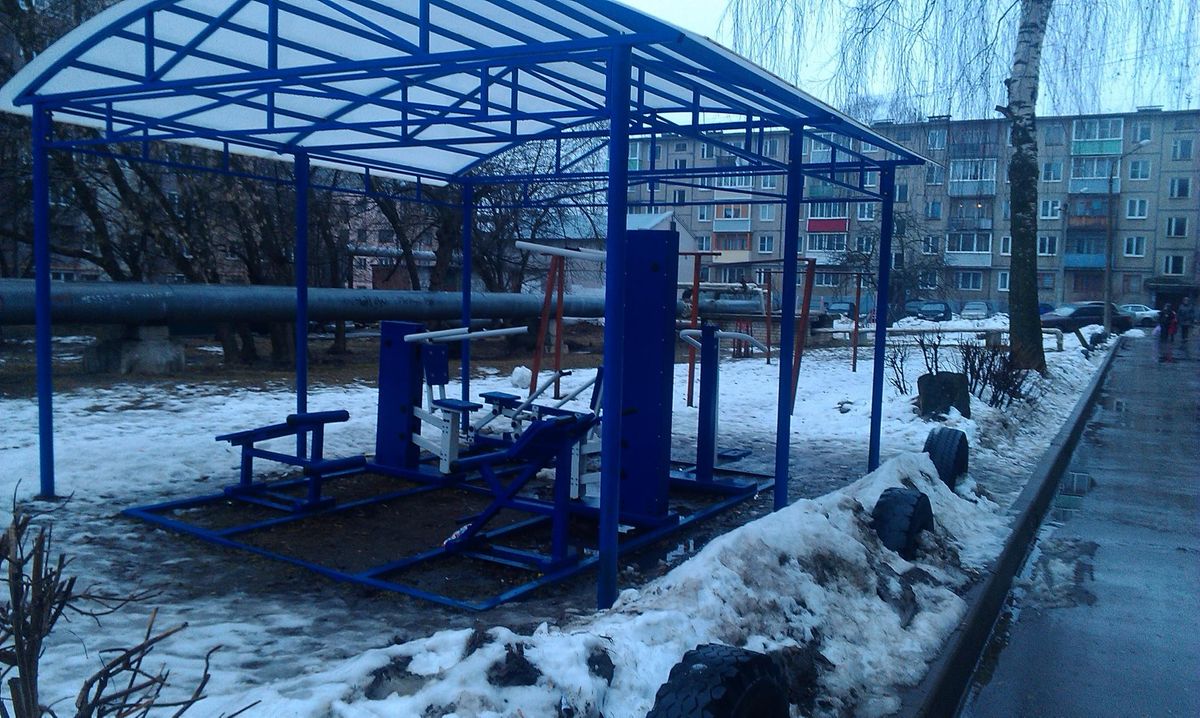 Outdoor Gym - Vladimir - Vladimir - Fitness Park - Керама Мараци - Russia - Spot