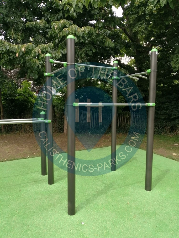 Outdoor Pull Up Bars - Châtillon - Outdoor Gym Square Leo Malet - France - Spot