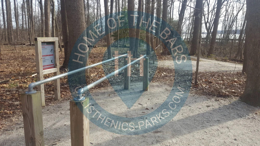 Calisthenics park in Bushey Point Trail, Potomac Shores, Prince William County, Virginia, 22026, United States