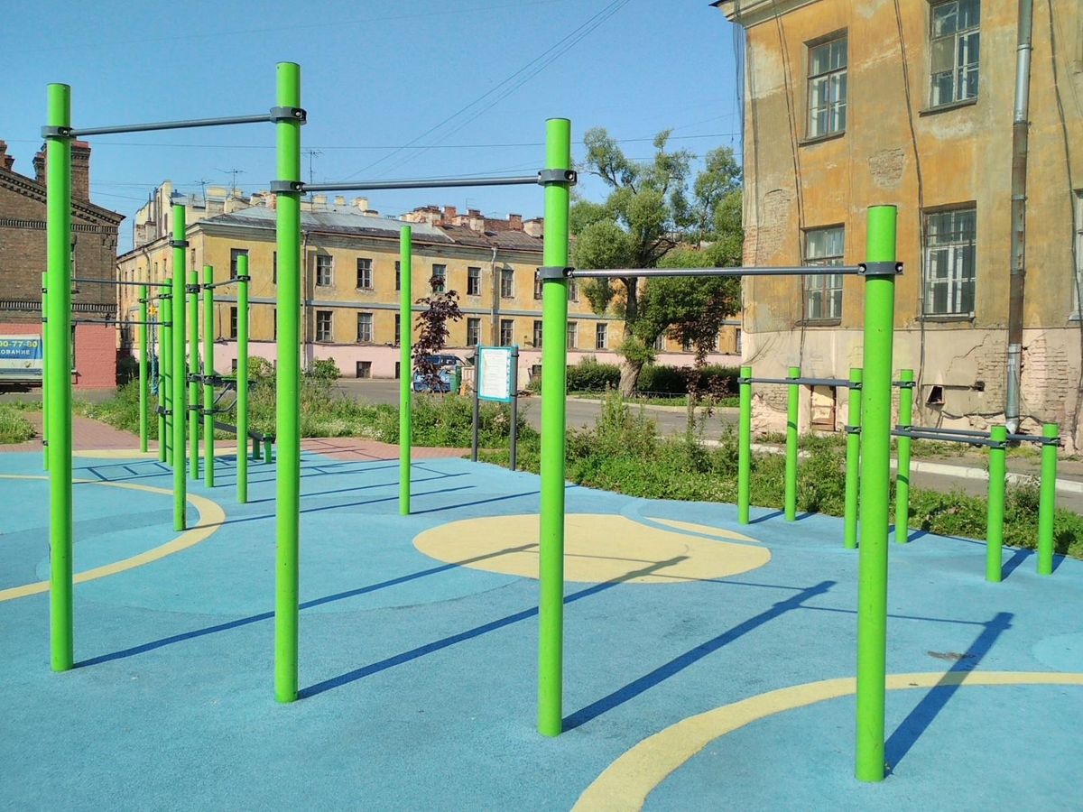 Outdoor Gym - Saint Petersburg - Saint Petersburg - Street Workout Park - Мастерская Грачей - Russia - Spot