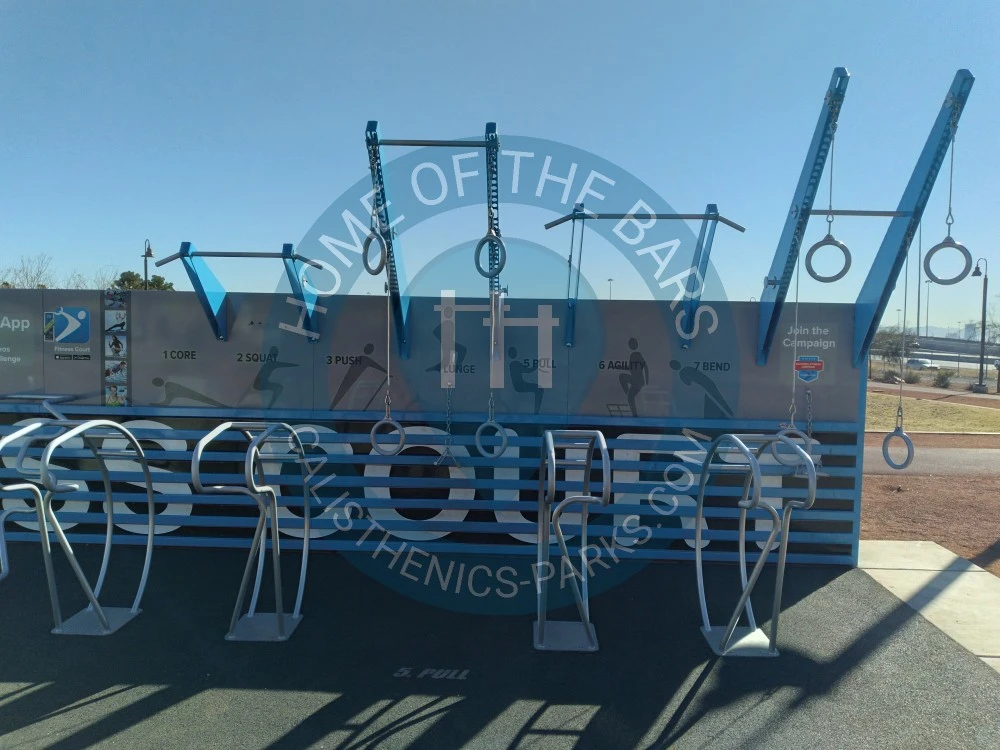 Calisthenics Stations - Las Vegas - Calisthenics Workout Bill Briare Park - United States - Spot