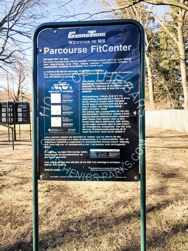 Calisthenics park in 630, High Street, Closter, Bergen County, New Jersey, 07624, United States