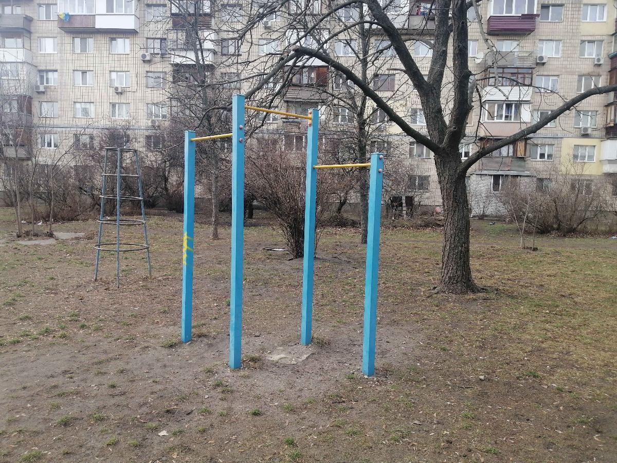 Outdoor Gym - Kyiv - Kyiv - Street Workout Park - Ентузіастів - Ukraine - Spot