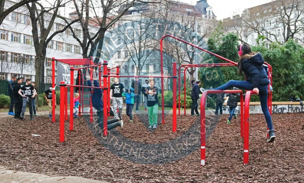 Vienna - Exercise workout Park - Hard Body Hang -Esterhazypark - Austria - Spot