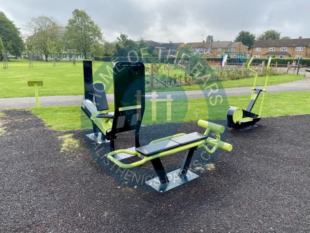 Calisthenics park in Ives Road, Slough, England, SL3 8PA, United Kingdom