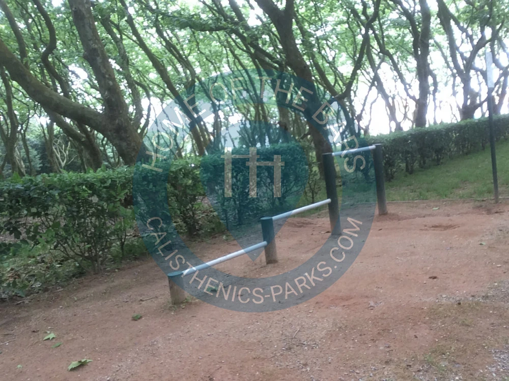 Calisthenics park in Pavilhão Desportivo da Mata, Trilho da Mata, Encosta do Sol, Nossa Senhora do Pópulo, Nossa Senhora do Pópulo, Coto e São Gregório, Caldas da Rainha, Leiria, 2500-189, Portugal