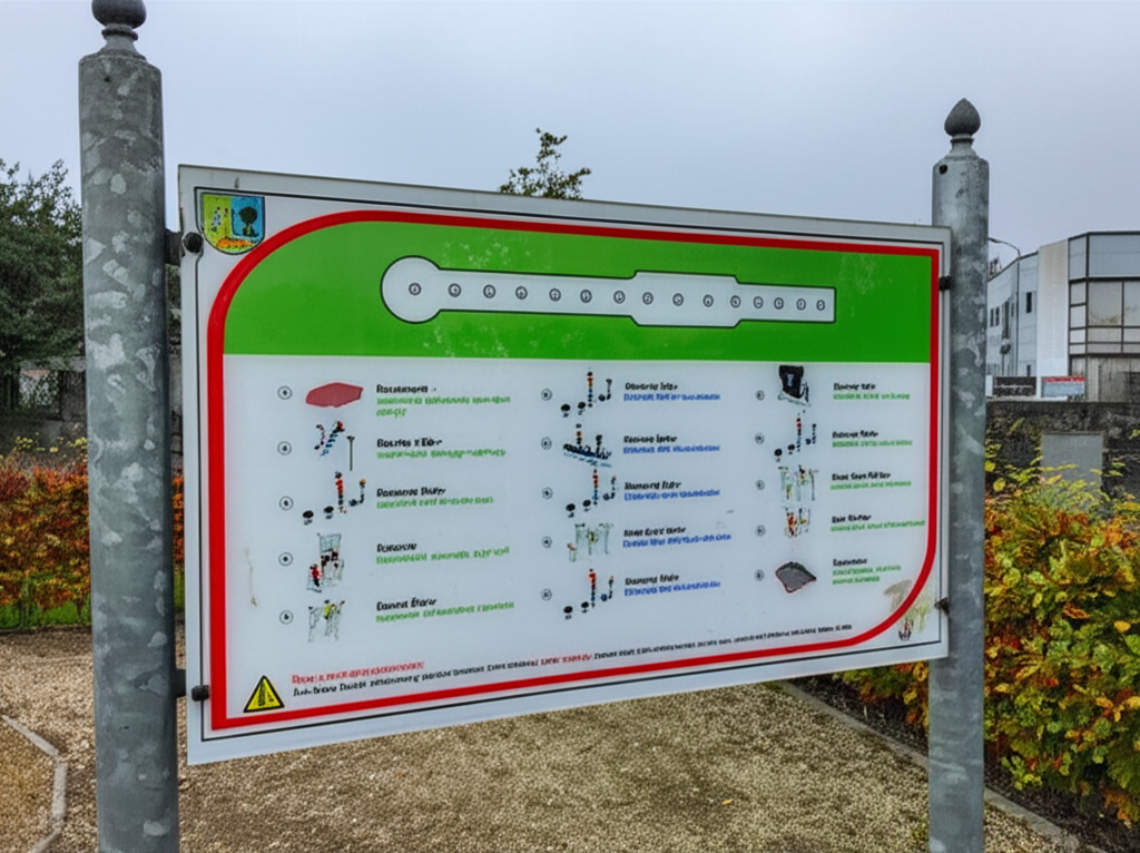Calisthenics park in Outdoor gym, Cleveragh Drive, Cranmore, Sligo, Sligo Municipal Borough District, County Sligo, Connacht, F91 H6CV, Éire / Ireland
