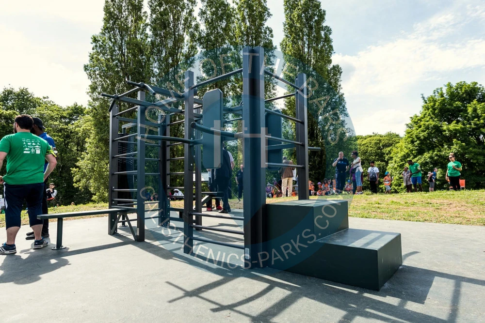 Saint-Cyr-l'École - Fitness Trail - Parc Forestier du Bois Cassé - Aire de fitness en accès libre - France - Spot