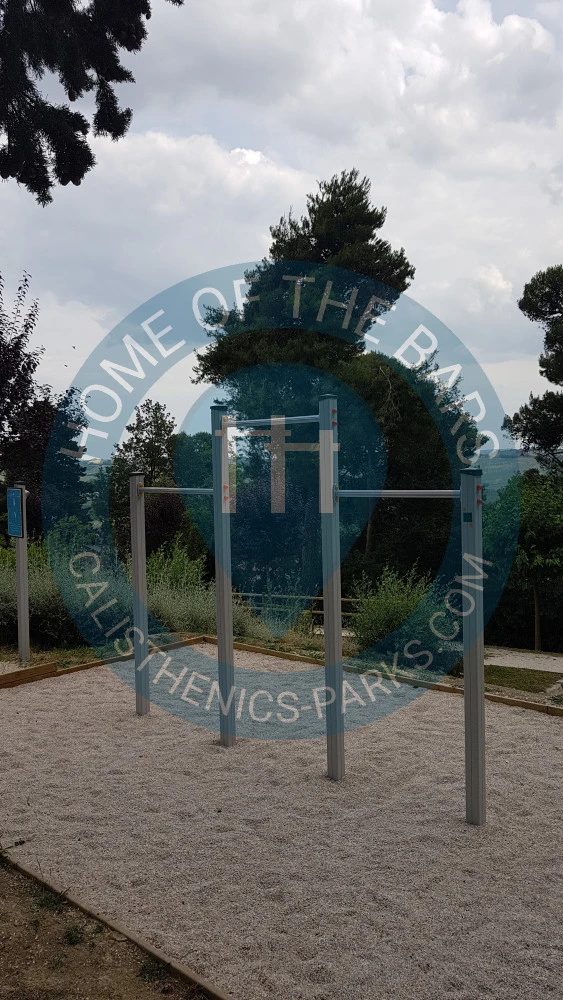 Calisthenics park in Via Costantinopoli, Castellano, Corridonia, Macerata, Marche, 62014, Italia