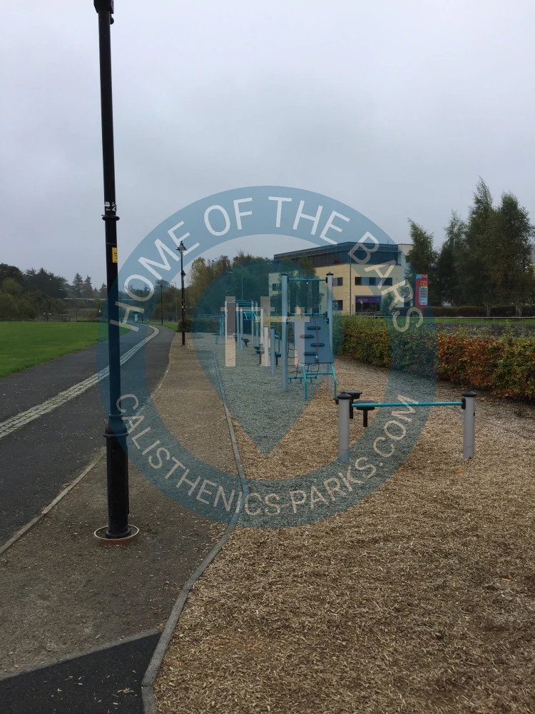 Calisthenics park in Outdoor gym, Cleveragh Drive, Cranmore, Sligo, Sligo Municipal Borough District, County Sligo, Connacht, F91 H6CV, Éire / Ireland