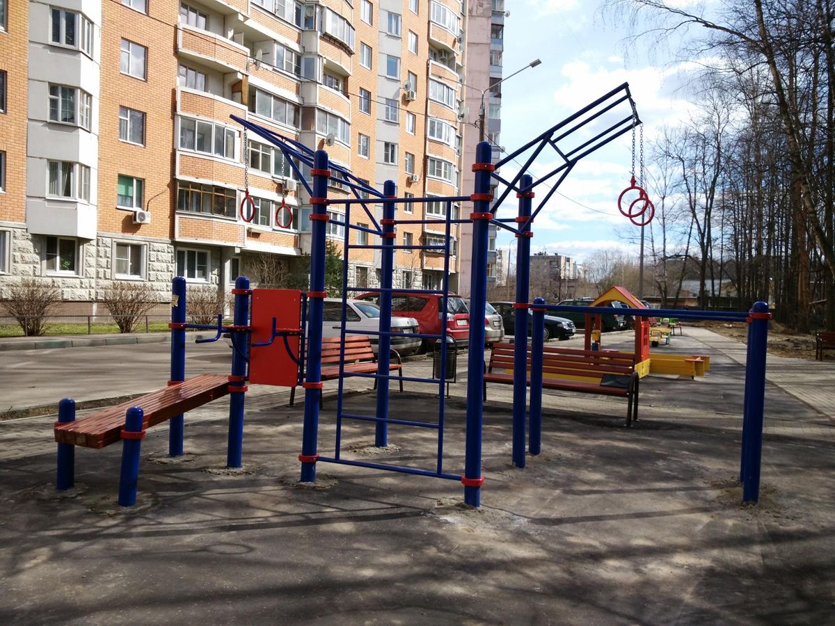 Public Pull Up Bars - Krasnogorsk - Street Workout Gym Krasnogorsk - Russia - Spot