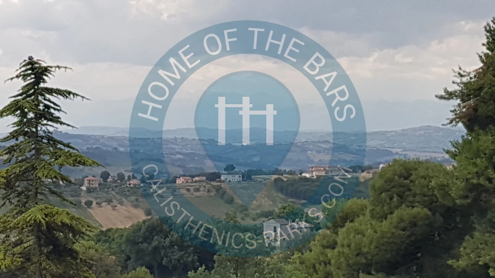 Calisthenics park in Via Costantinopoli, Castellano, Corridonia, Macerata, Marche, 62014, Italia