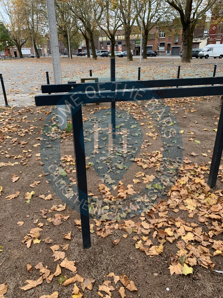 Calisthenics park in Carnot, Place Carnot, Roubaix, Lille, Nord, Hauts-de-France, France métropolitaine, 59100, France