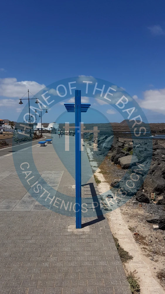 Calisthenics park in Corralejo, La Oliva, Las Palmas, Canarias, 35660, España
