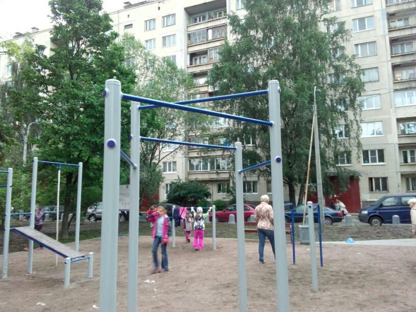 Outdoor Gym - Saint Petersburg - Saint Petersburg - Calisthenics Park - Проспект Просвещения - Russia - Spot