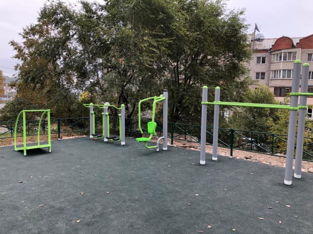 Outdoor Gym - Nakhodkinsky - Nakhodkinsky - Aire de Fitness - ТЦ  Купеческий - Russia - Spot