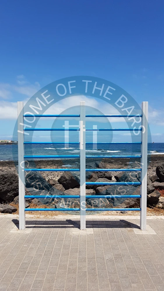Calisthenics park in Corralejo, La Oliva, Las Palmas, Canarias, 35660, España