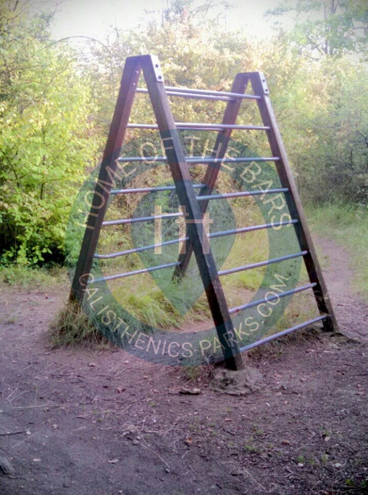 Calisthenics park in Chemin de Saint-Sauveur, Limay, Mantes-la-Jolie, Yvelines, Île-de-France, France métropolitaine, 78520, France