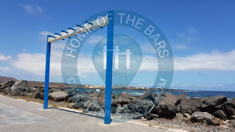Calisthenics park in Corralejo, La Oliva, Las Palmas, Canarias, 35660, España