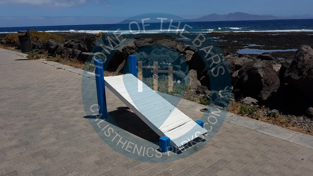Calisthenics park in Corralejo, La Oliva, Las Palmas, Canarias, 35660, España