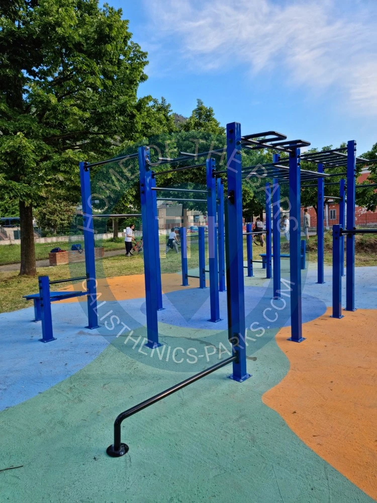 Calisthenics park in Parco Comunale, Arienzo, Caserta, Campania, 81021, Italia