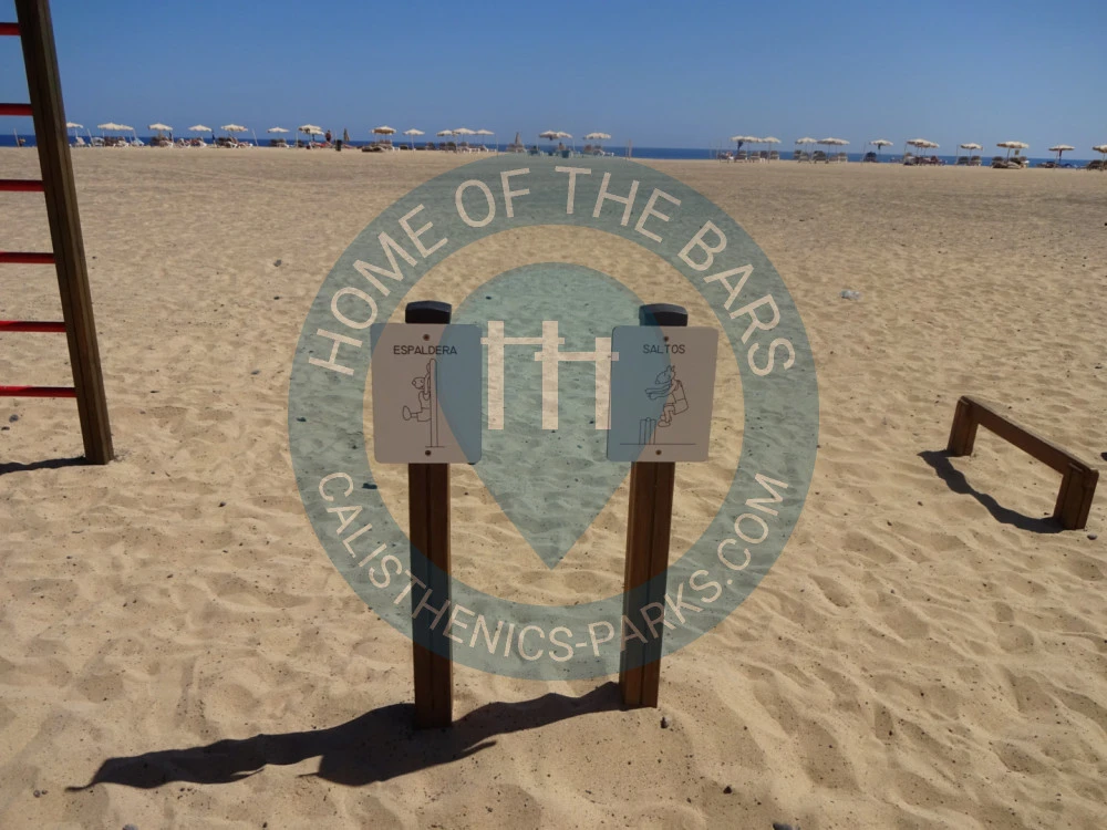 Calisthenics park in Avenida Tomás Grau Gurrea, Morro Jable, Pájara, Las Palmas, Canarias, 35625, España