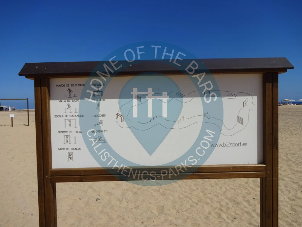 Calisthenics park in Avenida Tomás Grau Gurrea, Morro Jable, Pájara, Las Palmas, Canarias, 35625, España