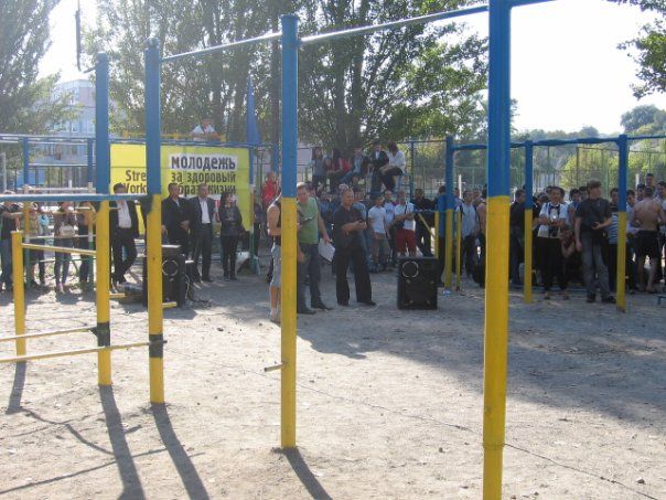Outdoor Gym - Dnipro - Dnipro - Street Workout Park - Хамелеон / Chameleon - Ukraine - Spot