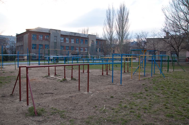 Outdoor Gym - Donetsk - Donetsk - Outdoor Gym - Донецкая Гимназия N70 - Ukraine - Spot