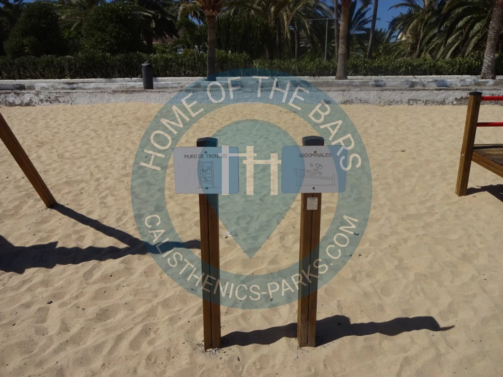 Calisthenics park in Avenida Tomás Grau Gurrea, Morro Jable, Pájara, Las Palmas, Canarias, 35625, España