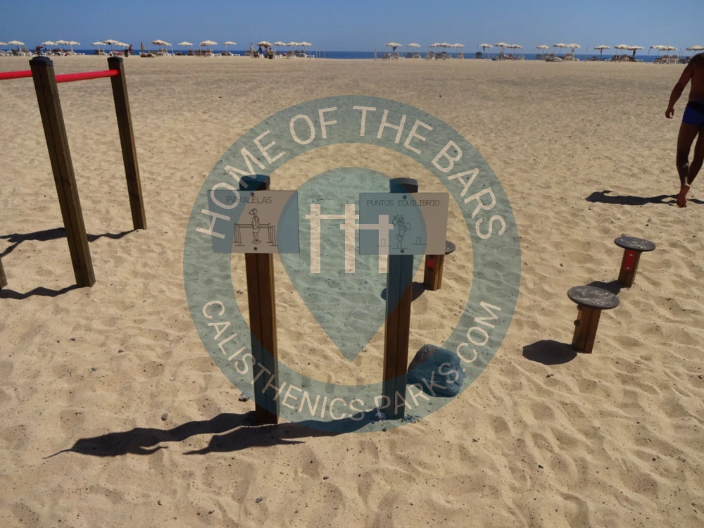 Calisthenics park in Avenida Tomás Grau Gurrea, Morro Jable, Pájara, Las Palmas, Canarias, 35625, España